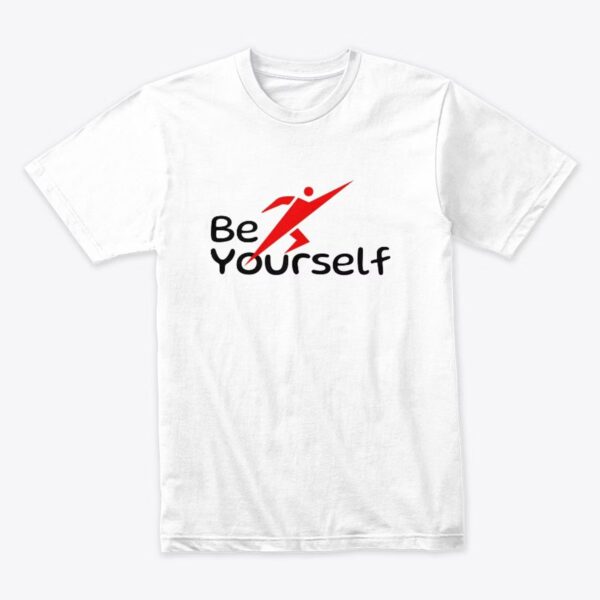 be yourself - Next Level 3600 - Premium Ring-Spun Cotton T-Shirt