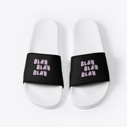 Blah Blah Blah Slides – Stylish and Comfortable Footwear